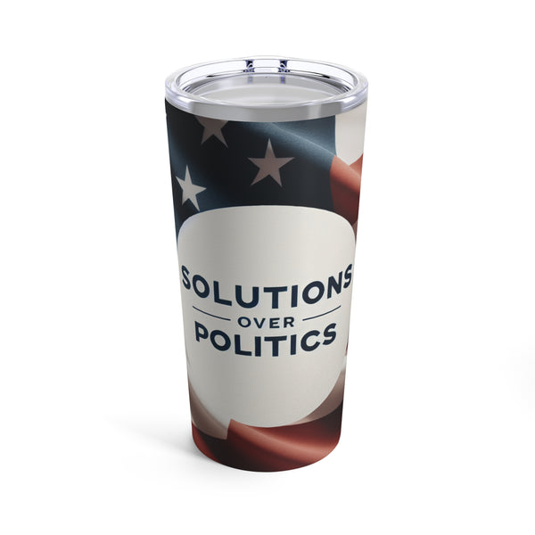 Tumbler 20oz - Solutions Over Politics