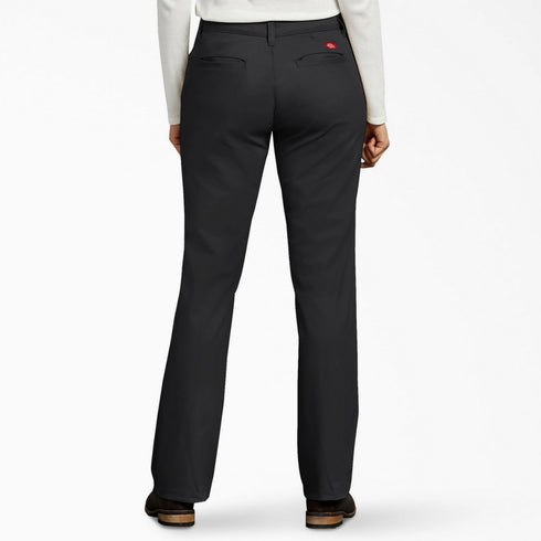 Dickies Women's Curvy Fit Pants, Black