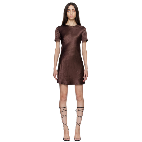 Third Form Chocolate Crush Bias Mini Tee Dress | XS